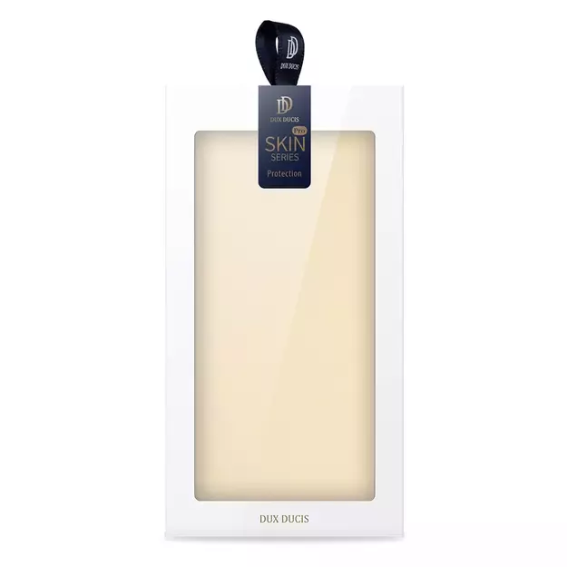 Dux Ducis Skin Pro Case for Samsung Galaxy S23+ Flip Card Wallet Stand Gold 10