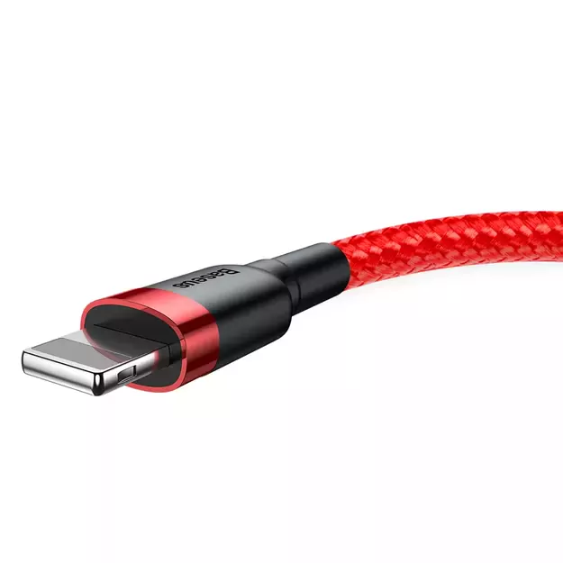 Baseus Cafule USB-A / Lightning 2.4A QC 3.0 cable 1 m - red 1