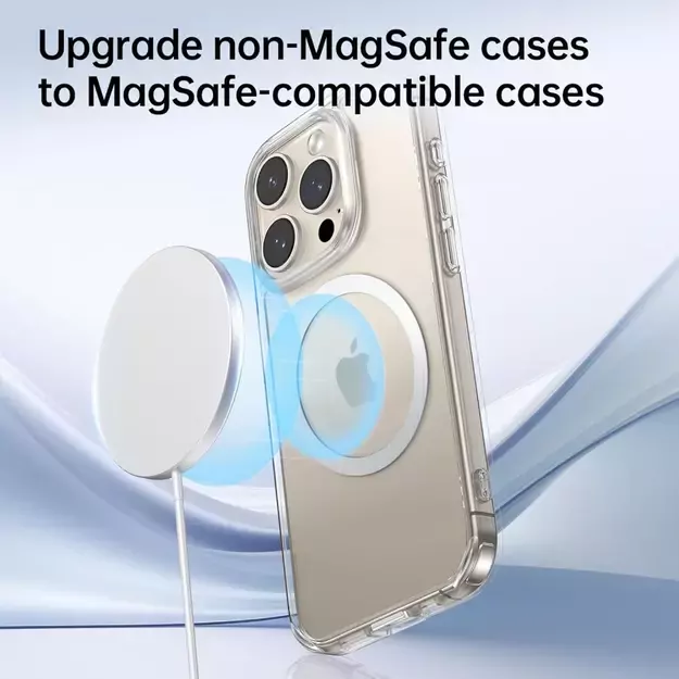 Tech-Protect MMP-110 2in1 Magnetic Ring with MagSafe - Silver-Black 6