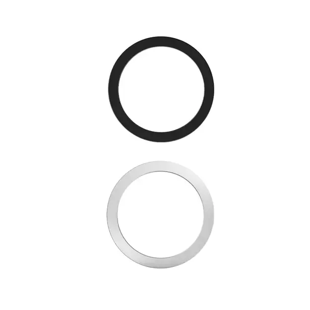Tech-Protect MMP-110 2in1 Magnetic Ring with MagSafe - Silver-Black 1