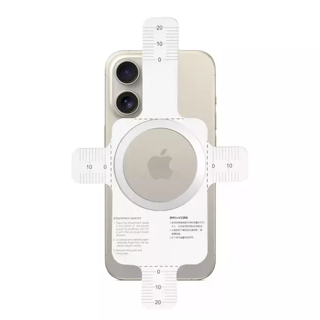 Tech-Protect MMP-110 2in1 Magnetic Ring with MagSafe - Silver-Black 3