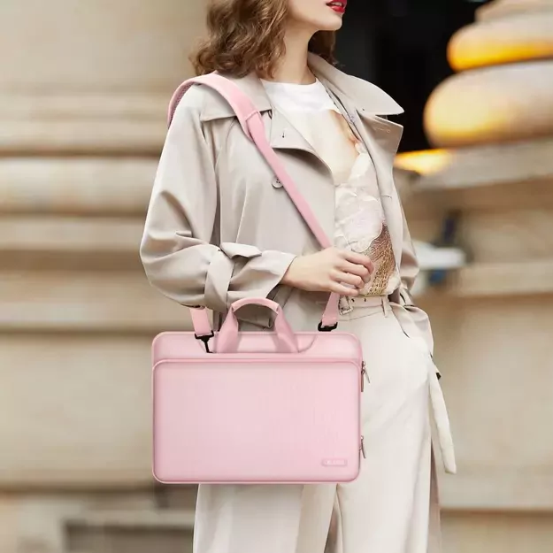 Tech-Protect Pocket Laptop Bag 13-14 - Pink 9