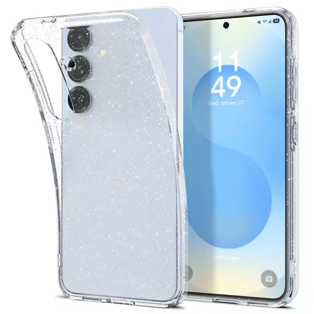 Spigen Liquid Crystal Case for Samsung Galaxy S25+ - Glitter-Transparent
