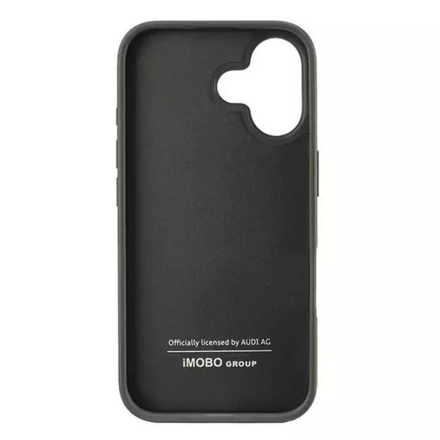 Audi Carbon Fiber Stripe Case for iPhone 16 6.1&quot  - Black 5