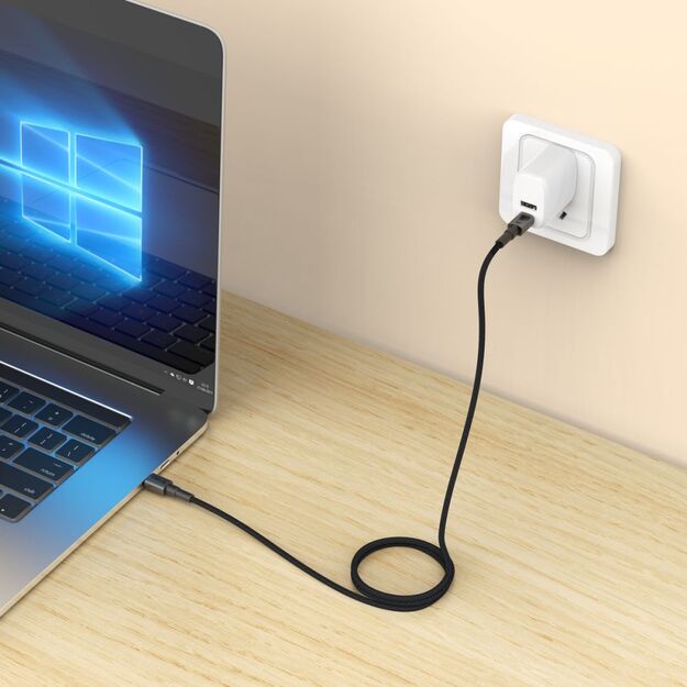 Tech-Protect UltraBoost DNA USB-C PD100W/5A Cable 100cm - Gray 5