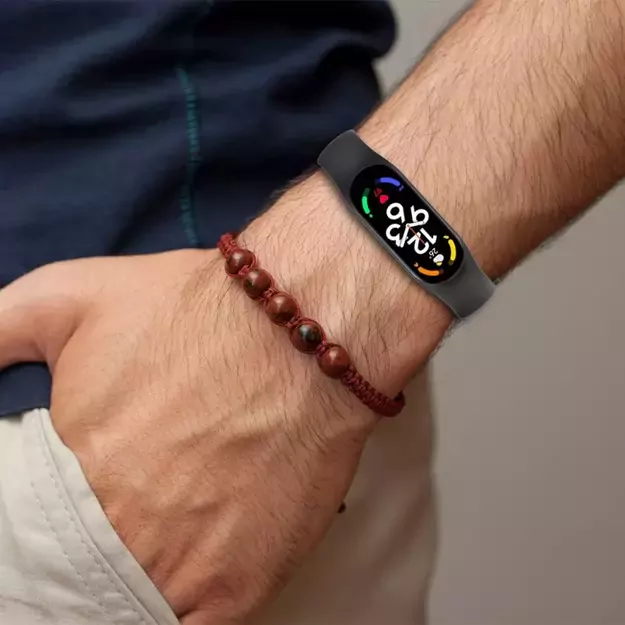 Tech-Protect IconBand Strap for Xiaomi Mi Smart Band 5 / 6 / 7 / NFC - Black 7