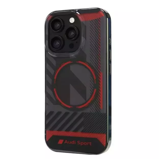 Audi IML Sport MagSafe iPhone 16 Pro 6.3&quot  black/black hardcase AUS-IMLMIP16P-RSQ/D2-BK 8