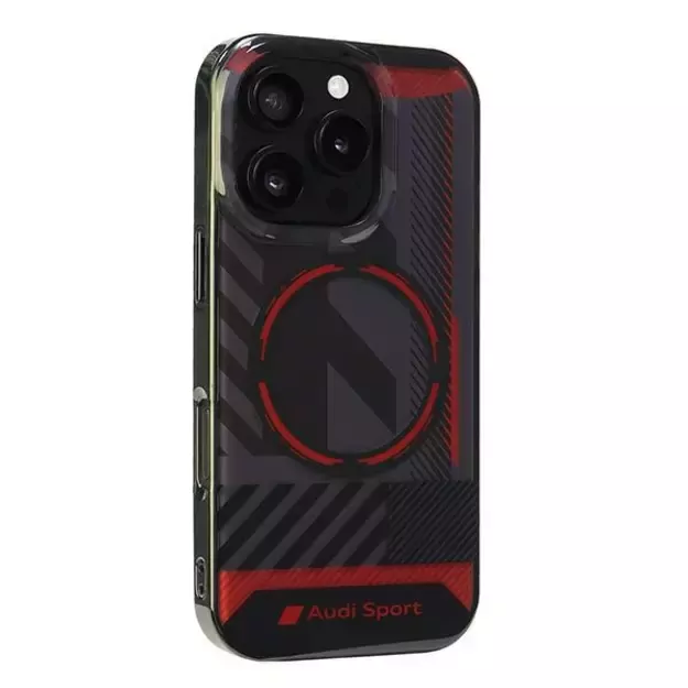 Audi IML Sport MagSafe iPhone 16 Pro 6.3&quot  black/black hardcase AUS-IMLMIP16P-RSQ/D2-BK 7