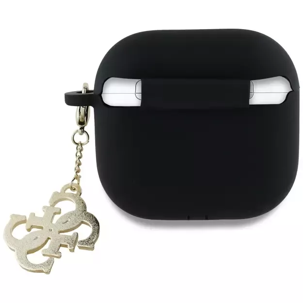 Guess 4G Charm Case for AirPods 4 - Black 1