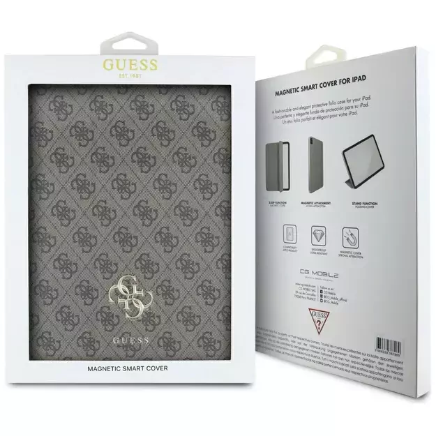 Guess GUFC13RM24PS4SGW iPad Air 13&quot  2024 brown Magnetic 4G Big Logo 8