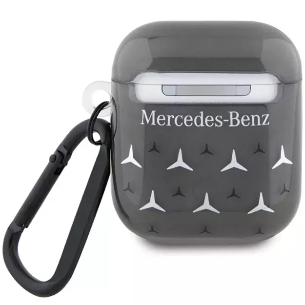 Mercedes MEA28DPMGS AirPods 1/2 cover black/black Large Star Pattern 3