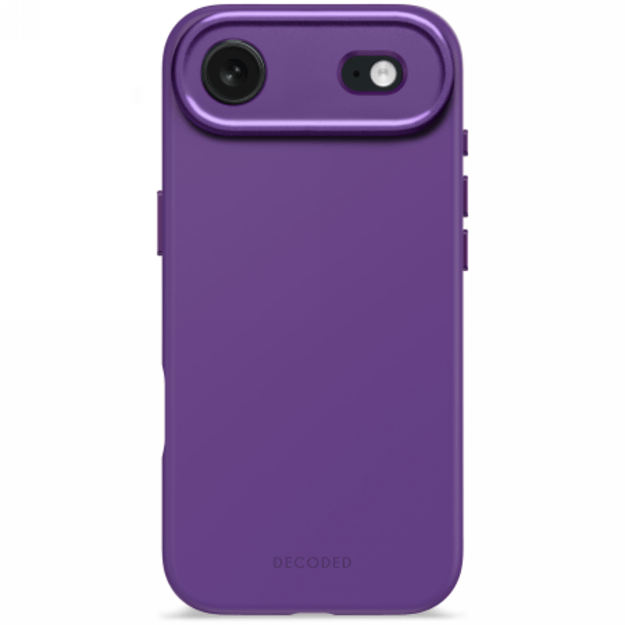 Decoded AntiMicrobial Silicone Backcover MagSafe Case for iPhone 17 Air - Purple
