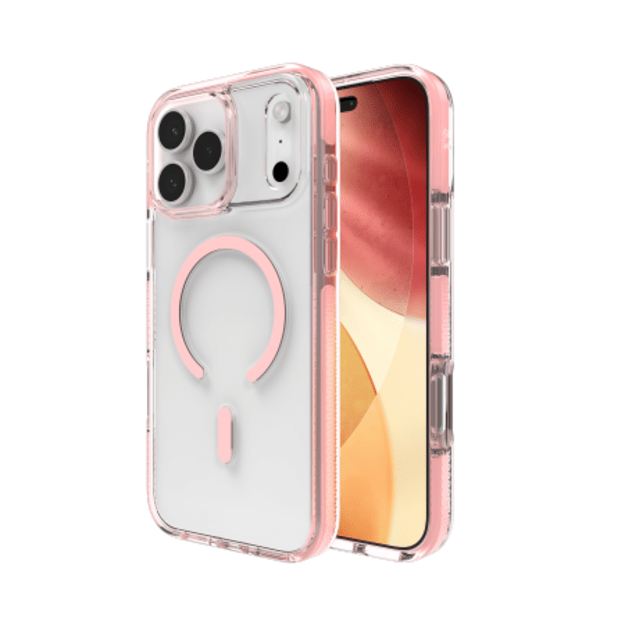 ZAGG Santa Cruz Snap MagSafe Case for iPhone 17 Pro Max - Pink