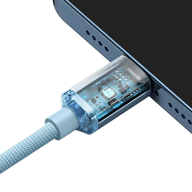 Baseus CAJY001303 Lightning - USB-C PD cable 20W 480Mb/s 1.2m - blue 3