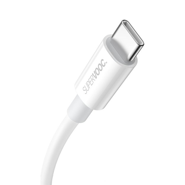 Baseus Superior Series SUPERVOOC USB-A to USB-C 65W 1m cable white 1