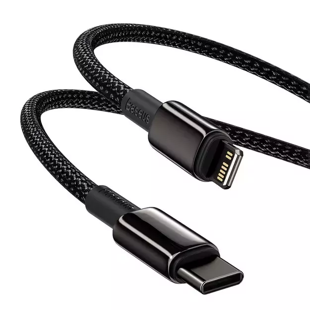 Baseus CATLWJ-01 Lightning - USB-C PD cable 20W 480Mb/s 1m - black 9