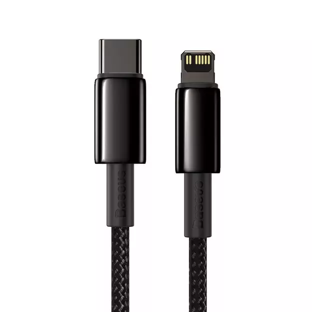 Baseus CATLWJ-01 Lightning - USB-C PD cable 20W 480Mb/s 1m - black 1