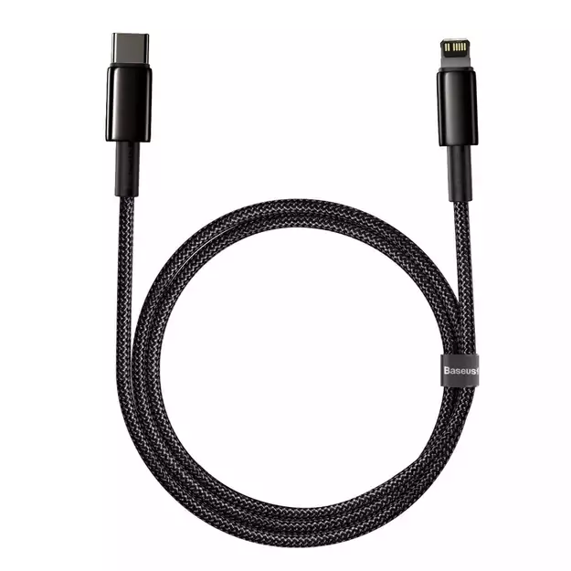 Baseus CATLWJ-01 Lightning - USB-C PD cable 20W 480Mb/s 1m - black 2