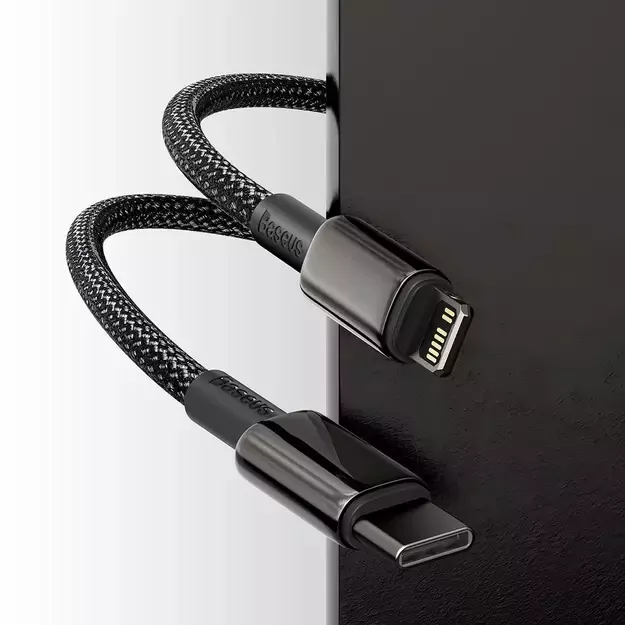 Baseus CATLWJ-01 Lightning - USB-C PD cable 20W 480Mb/s 1m - black 8