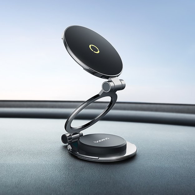 Baseus BS-CW06 MagPro II Phone Holder with MagSafe for Dashboard - Black 10