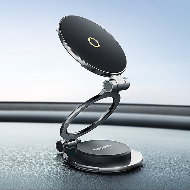 Baseus BS-CW06 MagPro II Phone Holder with MagSafe for Dashboard - Black 13