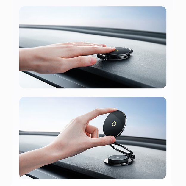 Baseus BS-CW06 MagPro II Phone Holder with MagSafe for Dashboard - Black 12