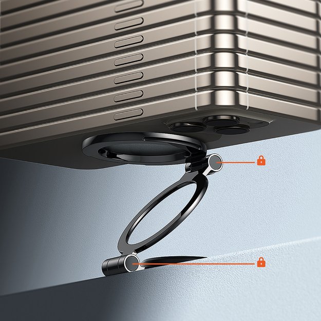 Baseus BS-CW06 MagPro II Phone Holder with MagSafe for Dashboard - Black 9