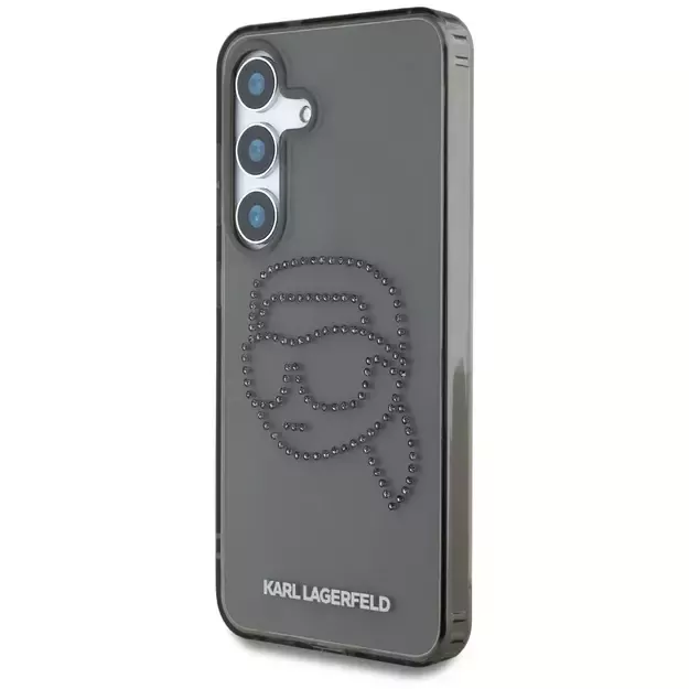 Case Karl Lagerfeld Rhinestones Karl Head Logo Samsung Galaxy S25 black 8