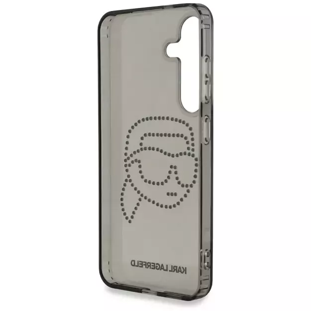 Case Karl Lagerfeld Rhinestones Karl Head Logo Samsung Galaxy S25 black 13