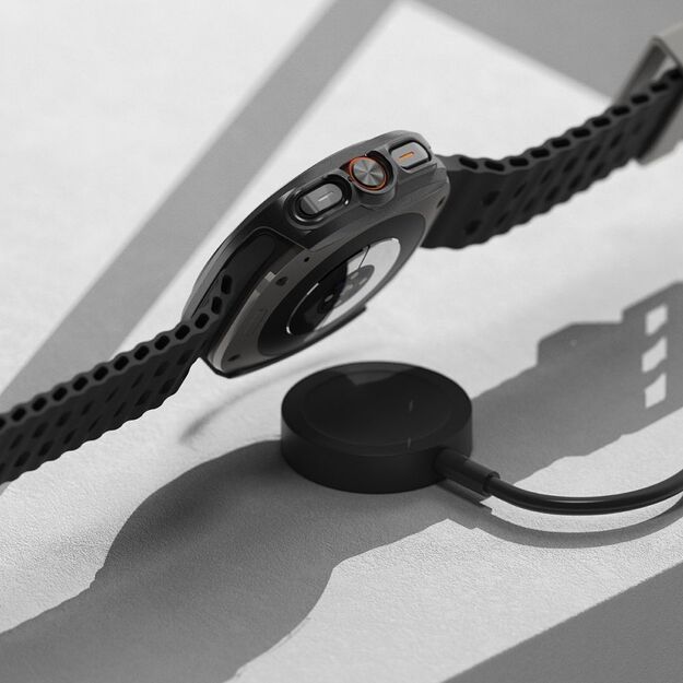 Ringke Slim &amp  Tempered Glass Case + Glass Set for Samsung Galaxy Watch Ultra 47mm - Black 4