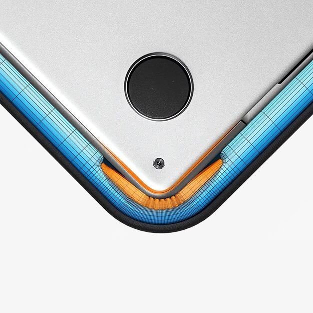 Tech-Protect Defender Laptop Case 13-14&quot  - Black 7