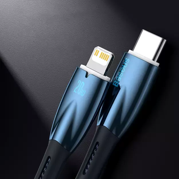 Baseus CADH000101 Lightning - USB-C PD cable 20W 480Mb/s 2m - black 16