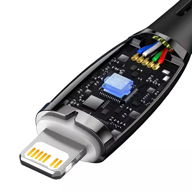 Baseus CADH000101 Lightning - USB-C PD cable 20W 480Mb/s 2m - black 6