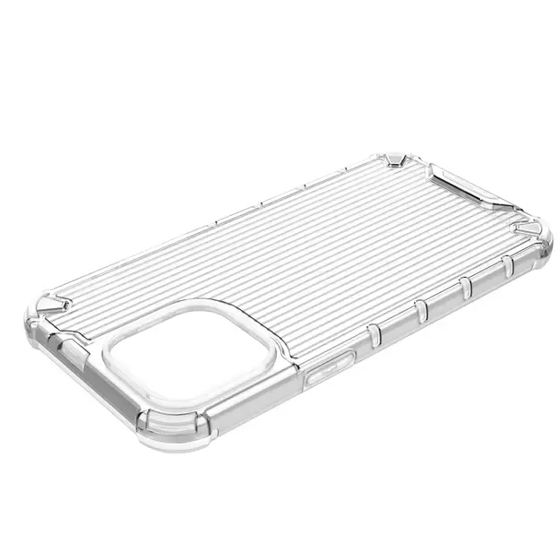 Ombre Protect Case for iPhone 13 Pro Max pink and blue armored case 11