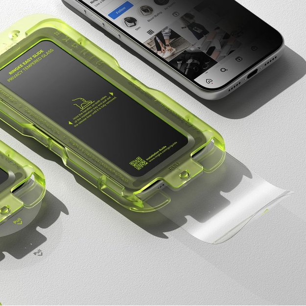 Ringke Easy Slide 2-pack Privacy Glass for iPhone 17 Pro Max 4