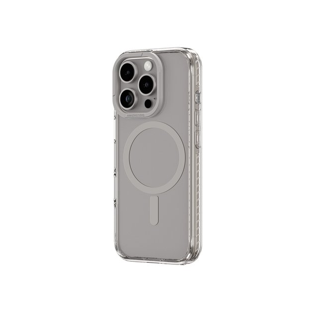 AmazingThing Titan Pro Mag Case with Magnetic Ring for iPhone 16 Pro Max - Gray 2