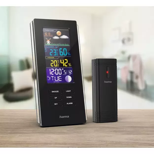 Hama Color Edge Weather Station - Black 3