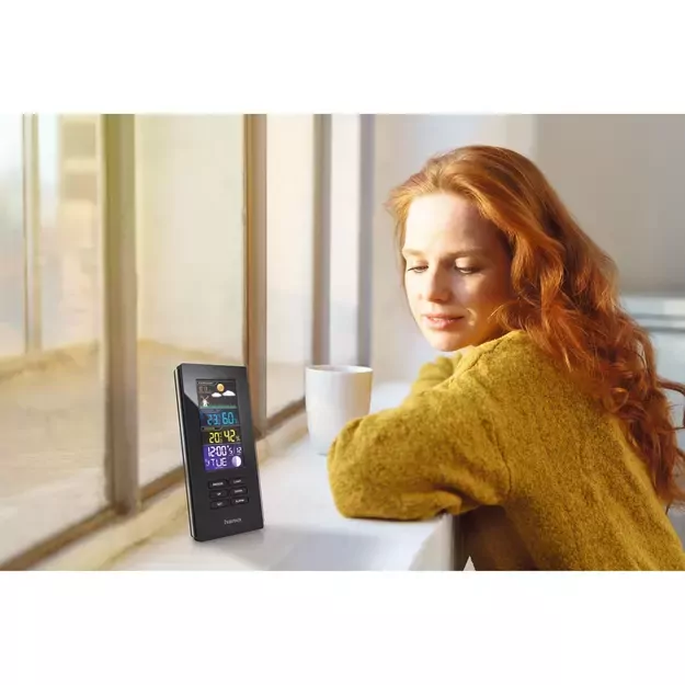 Hama Color Edge Weather Station - Black 6