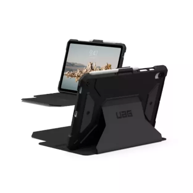 UAG Metropolis SE Case with Stylus Holder for Samsung Galaxy Tab S9 FE - Black 1