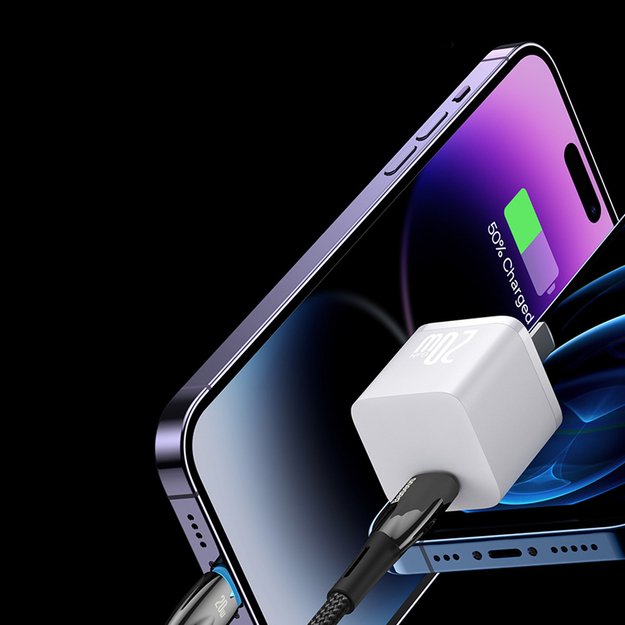 Baseus Glimmer Series cable USB-A - Lightning 480Mb/s 2.4A 2m black 11