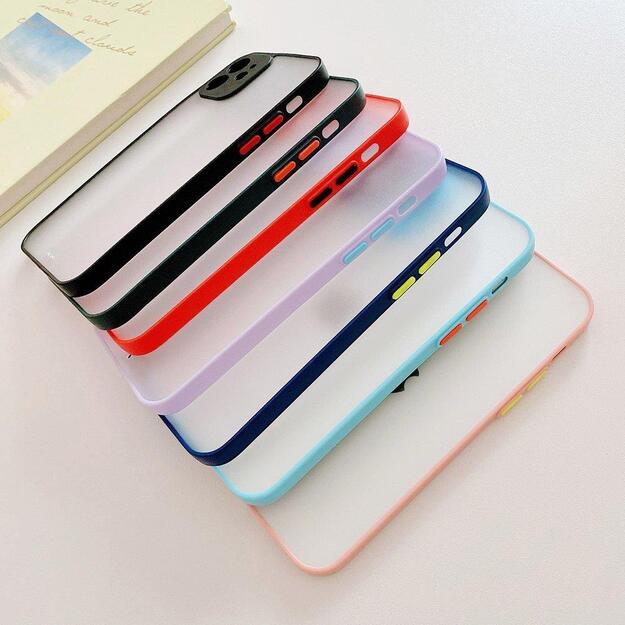 Milky Case silicone flexible translucent case for Samsung Galaxy A22 4G navy blue 11