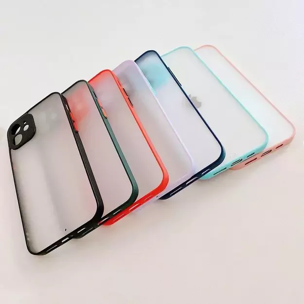 Milky Case silicone flexible translucent case for Samsung Galaxy A22 4G navy blue 24