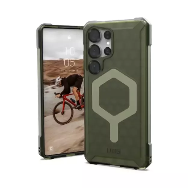 UAG Essential Armor Magnet MagSafe Case for Samsung Galaxy S25 Ultra - Olive 5