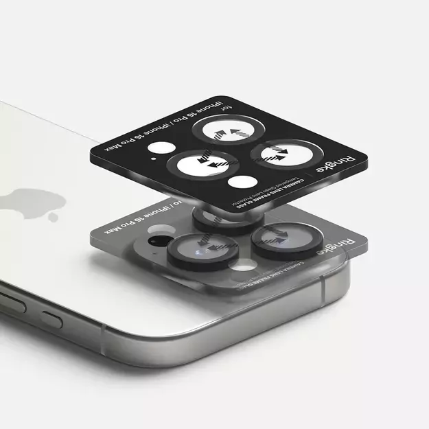 Ringke Camera Frame Protector 2-pack for iPhone 16 Pro / 16 Pro Max - Black 9