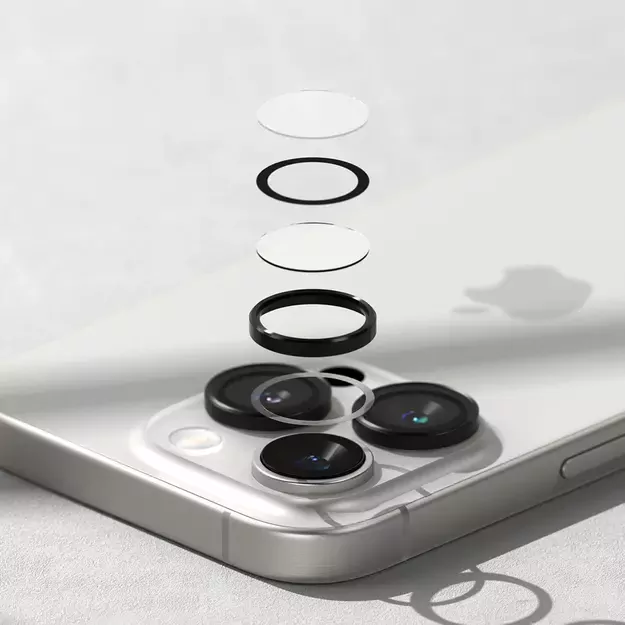 Ringke Camera Frame Protector 2-pack for iPhone 16 Pro / 16 Pro Max - Black 10