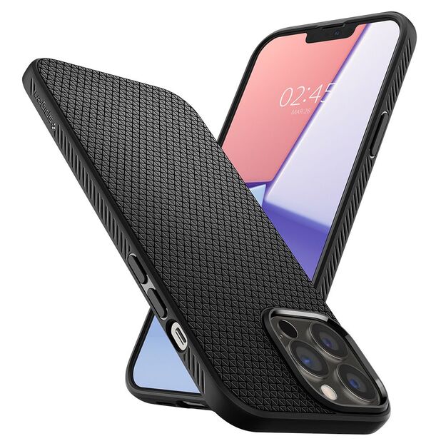 Spigen Liquid Air iPhone 13 Pro Case - Matte Black 15