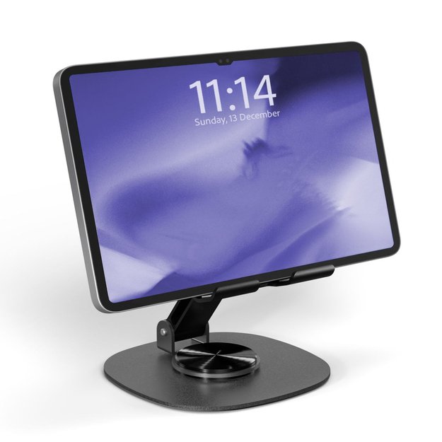 Puro Tilt Pro Aluminum Phone/Tablet Stand - Dark Gray 3