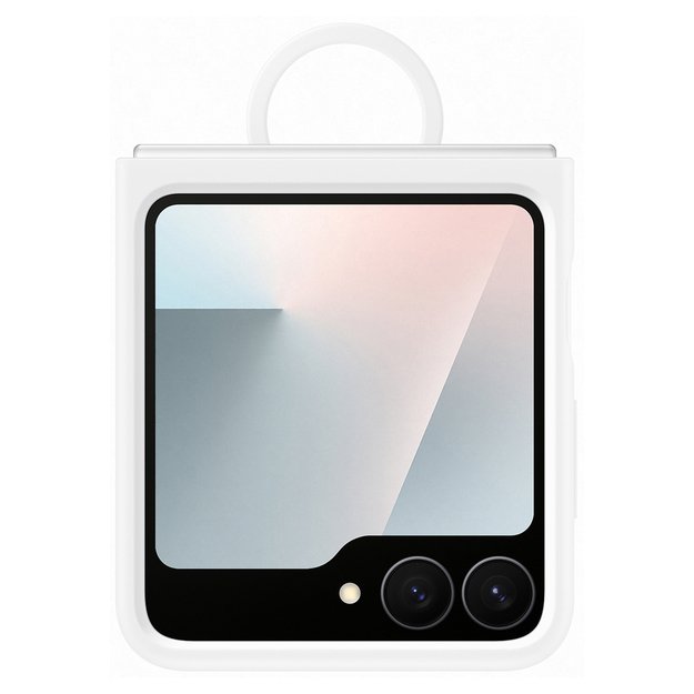Samsung Silicone Case for Samsung Galaxy Z Flip7 FE - White 2