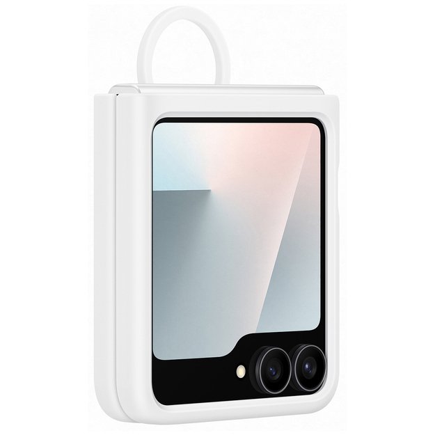 Samsung Silicone Case for Samsung Galaxy Z Flip7 FE - White 1