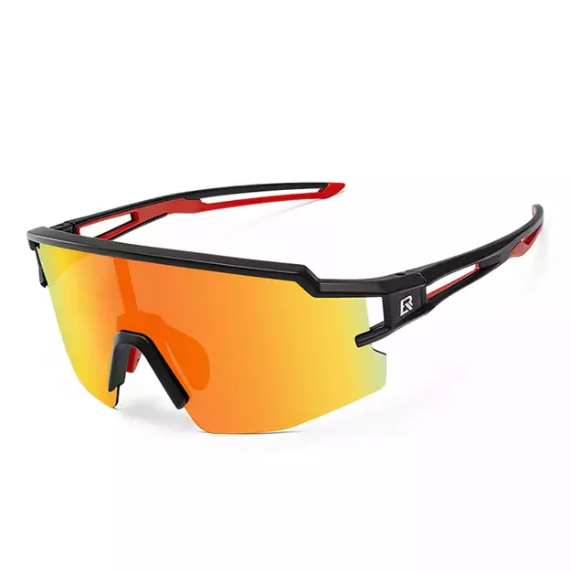 Rockbros Kids Cycling Glasses, Polarized, UV Protection, Black 10